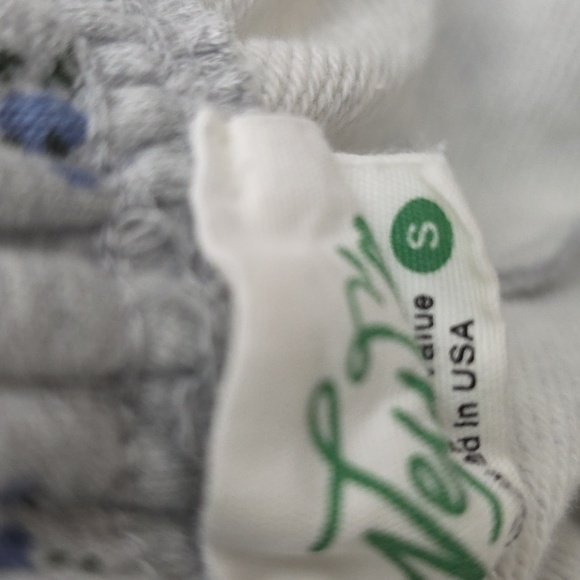 Vintage New’m Floral Pajama Lounge Pants Cottagecore Sleepwear W/ Pockets - Picture 3 of 4